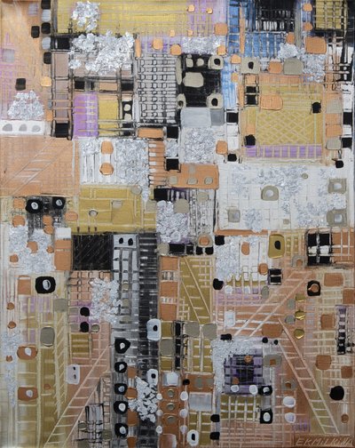 Den moderna metallstaden av Ekaterina Ermilkina