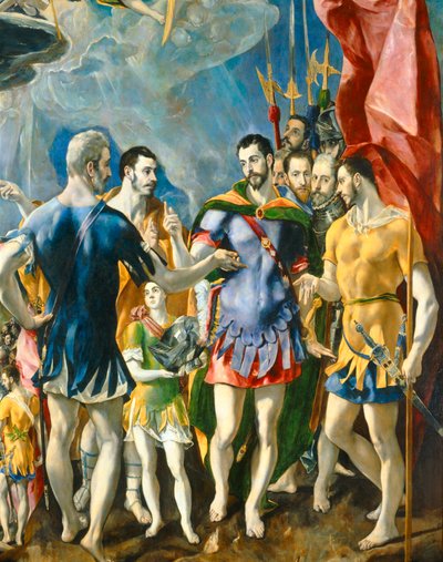 Den thebanska legionen av El (1541-1614) Greco