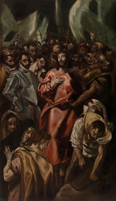 Avklädning av Kristus (Espolio) av El Greco (Domenikos Theotokopoulos)