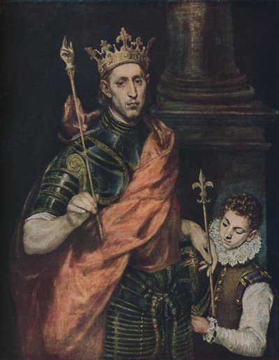 Saint Louis, Saint Louis, c1585 - 1590, 1938 av El Greco