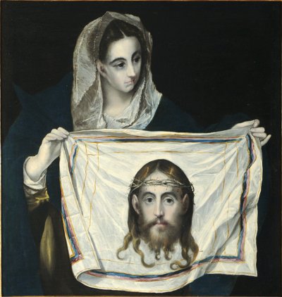 Veronica med det heliga anletet av El Greco