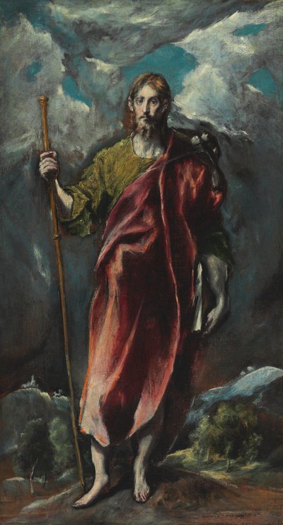 Sankt Jakob den store av El Greco