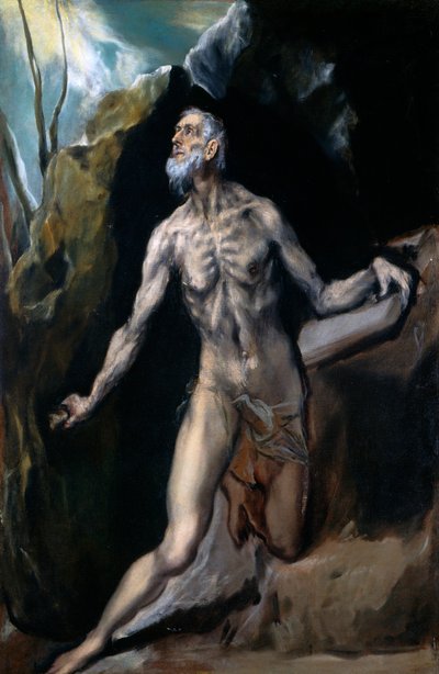 Sankt Jerome av El Greco