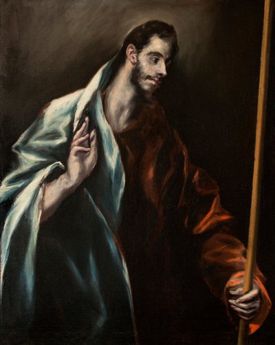 Sankt Thomas aposteln av El Greco