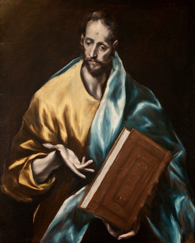 Spanska:  El apóstol Santiago el Menor Aposteln St James the Less av El Greco