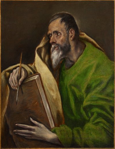 Sankt Lukas av El Greco
