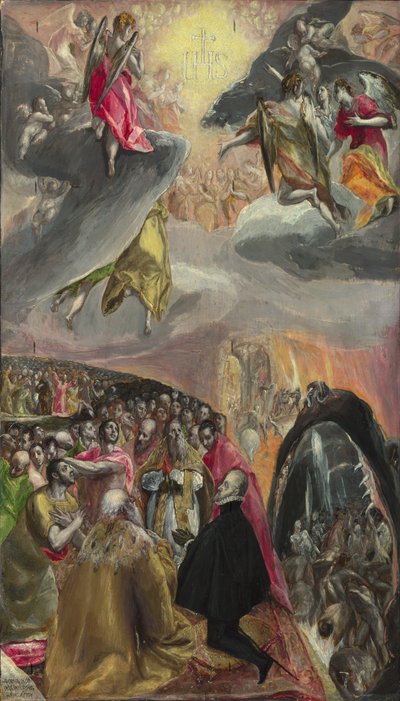Tillbedjan av Jesu namn av El Greco