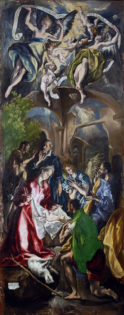 Herdarnas tillbedjan av El Greco