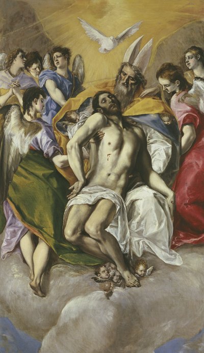 Den heliga treenigheten, 1579 av El Greco