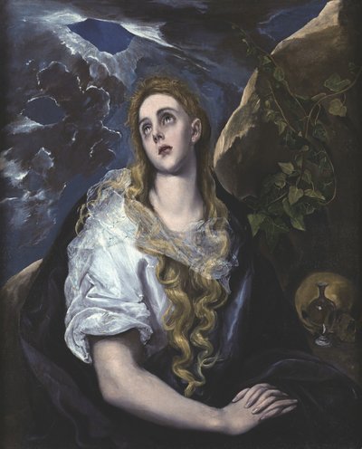 Den botfärdiga Magdalena av El Greco