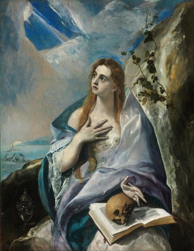 Den ångerfulla Maria Magdalena av El Greco