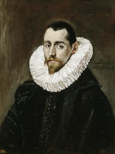 Ung gentleman av El Greco