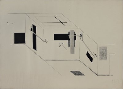 Kestnermappe Proun, Rob. Levnis och Chapman GmbH Hannover -6 av Eliezer Markowich Lissitzky