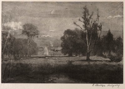 En morgon, 1887. av Elbridge Kingsley
