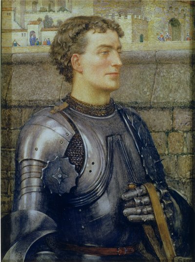 En riddare i rustning av Eleanor Fortescue Brickdale