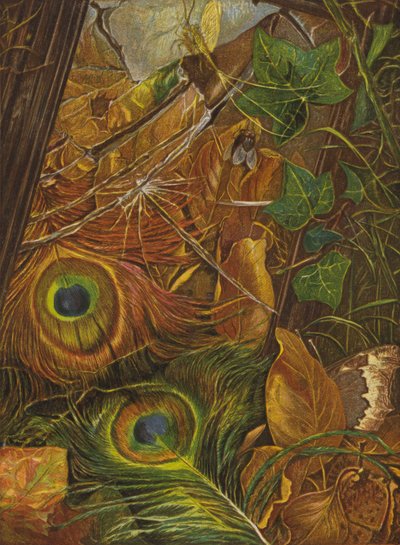 Och barnet brydde sig ingenting om glaset (färg litho) av Eleanor Fortescue Brickdale