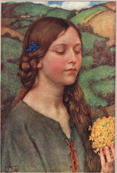 Bukett of Flowers, illustration från 