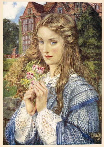 Evelyn Hope. av Eleanor Fortescue-Brickdale