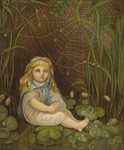 Stjärnorna är långt, långt borta (färg litho) av Eleanor Fortescue Brickdale