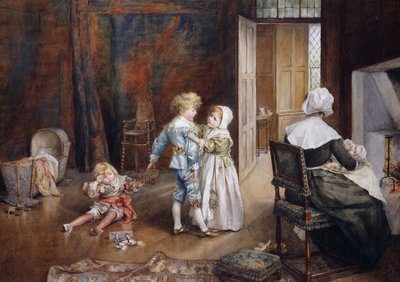 Den lilla fredsmästaren, 1895 av Eleanor Manly