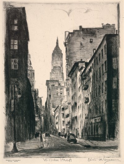 William Street av Elias M. Grossman