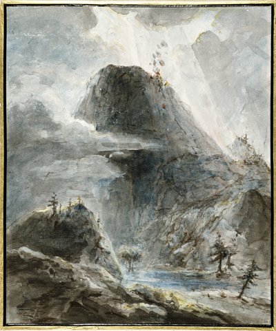 Bergslandskap av Elias Martin