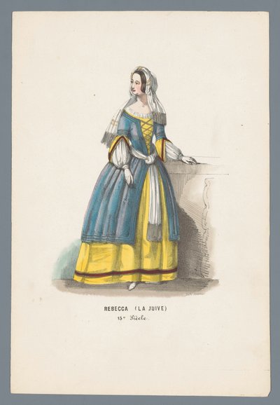 Rebecca (La Juive) / 1400-talet (titel på objektet) av Elias Spanier