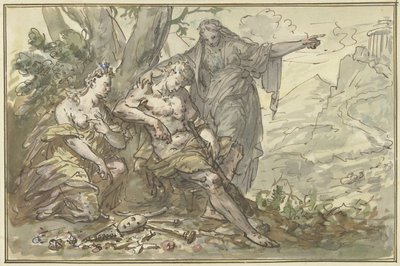 Herkules vid vägskälet av Elias van Nijmegen