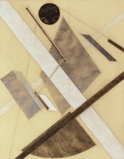 Proun: Path of Energy and Dynamic Flows, c.1920 av Eliezer Markowich Lissitzky
