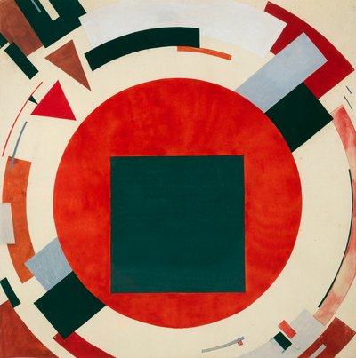 Proun, cirka 1922, The Lissitzky (1890-1941) av Eliezer Markowich Lissitzky