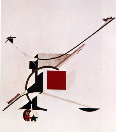 Seger över solen av Eliezer Markowich Lissitzky
