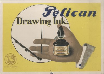Pelikan bläck av Eliezer Markowich Lissitzky