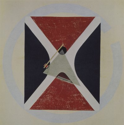 Proun 43, 1924 av Eliezer Markowich Lissitzky