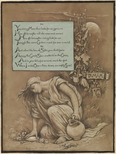 (Illustration till Omar Khayyáms Rubáiyát) Till minne av Elihu Vedder