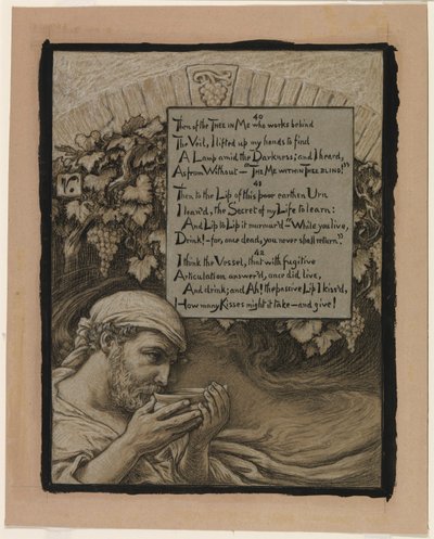 (Illustration till Rubáiyát av Omar Khayyám) Koppens själ av Elihu Vedder