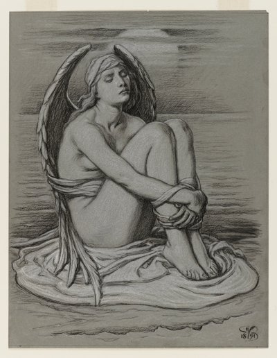 Inbunden ängel av Elihu Vedder