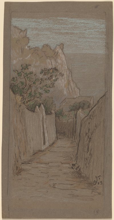 Capri av Elihu Vedder