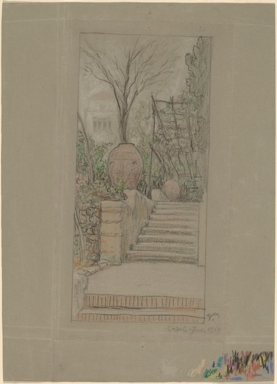Capri, 1914. av Elihu Vedder