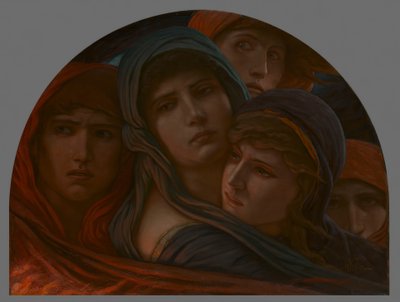 En glimt av helvetet eller rädsla av Elihu Vedder