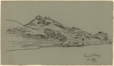 Nile Journey, Tmui av Ptolemaios av Elihu Vedder