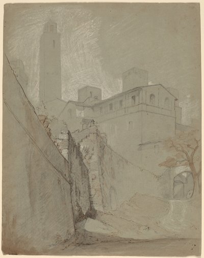 Orvieto av Elihu Vedder
