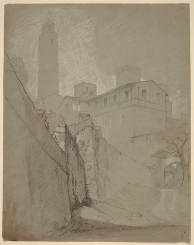 Orvieto av Elihu Vedder