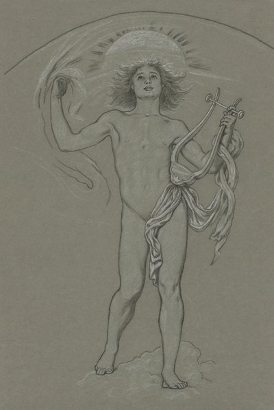Studera för Apollo av Elihu Vedder