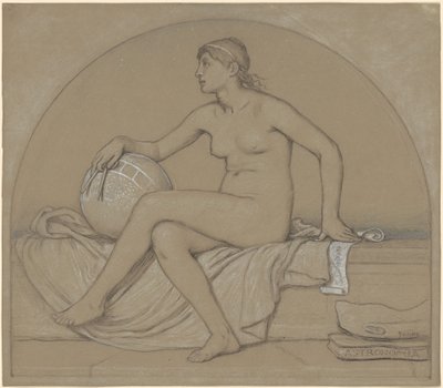 Studera för "Astronomy" av Elihu Vedder