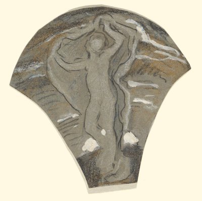 Studera för Luna av Elihu Vedder