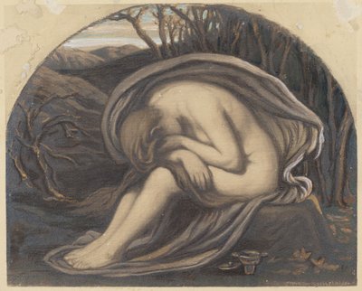 Magdalena, ca. 1884. av Elihu Vedder