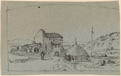 Toscana av Elihu Vedder