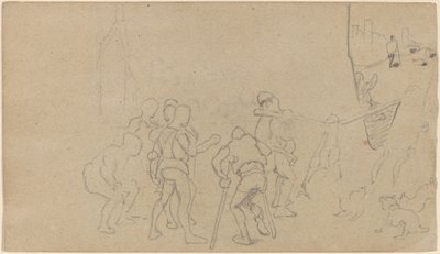 Byscen av Elihu Vedder