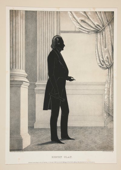 Henry Clay, från en uppsättning av 27 porträtt av Elijah C. Kellogg