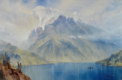 Mt Civetta, 1867. av Elijah Walton
